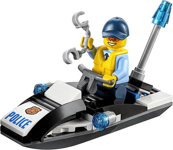 Купить Конструктор Лего Сити Водный Скутер City Tire Escape Lego 60126 ...