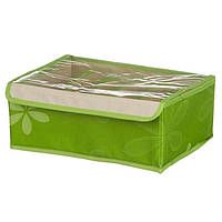 Коробка-органайзер для білизни 7відд. 30х23х11см Stenson R17465 (зелений)