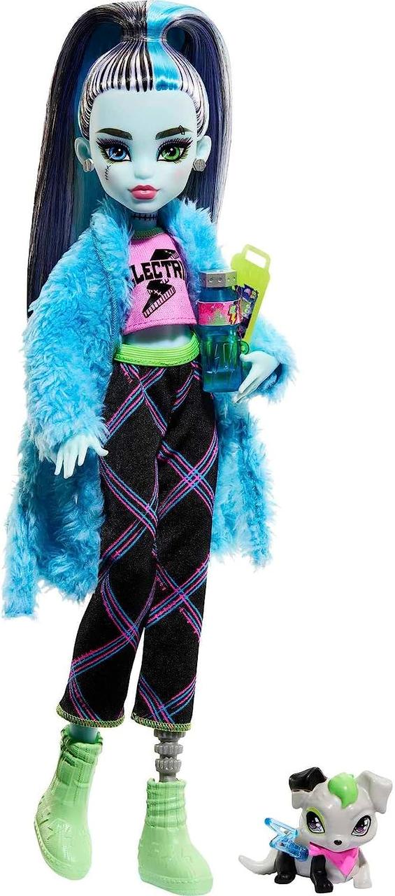 Лялька Монстер Хай Френкі Штейн Піжамна вечірка Monster High Frankie Stein Creepover Party Mattel HKY68