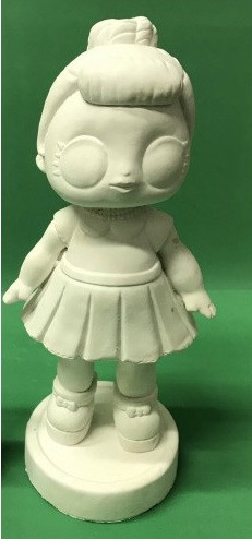 Гіпсові фігурки для розфарбовування ЛОЛ ВЕЛИКА ЛО-220 Висота 22 см