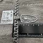 Срібний масивний комплект Щит із зображенням Архангела Михаїла 925 проба, фото 7