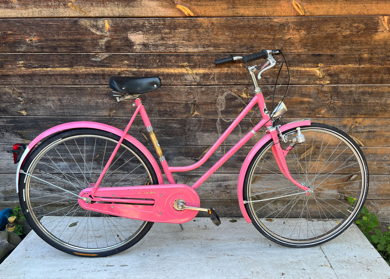 Велосипед вінтажний Arabella, рожевий, 3 шв, стильний З Європи
