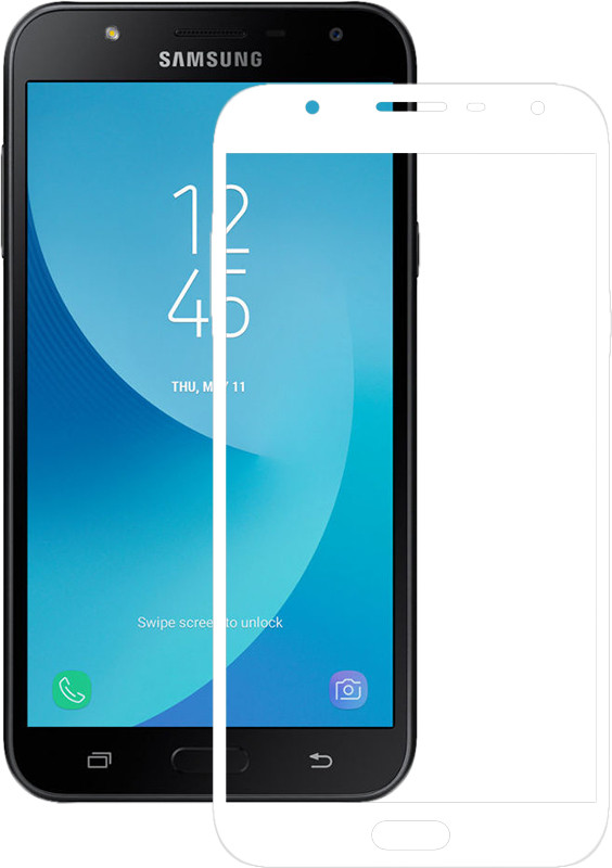 Захисне скло Mocolo 2.5D Full Cover Tempered Glass Samsung Galaxy J7 Neo (SM-J701) White