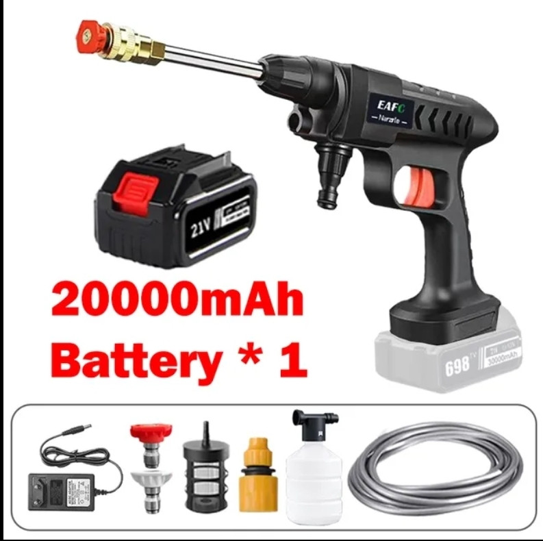 Мінімийка акумуляторна EAFC 21v 1 батарея 20000 mAh