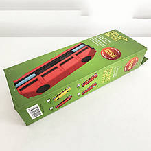 Щітка магнітна для миття скла з двох сторін Glider Червона SI-72