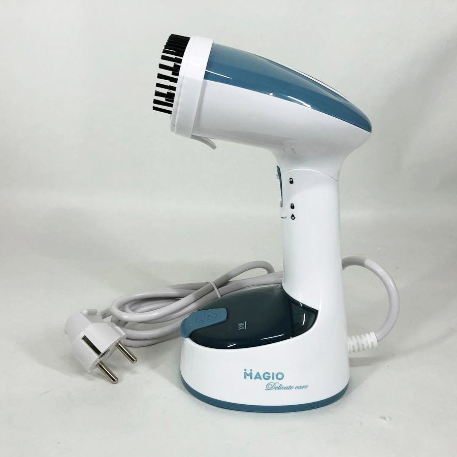 Портативний вертикальний універсальний відпарювач MAGIO MG-333, Портативна парова щітка TI-12, фото 1