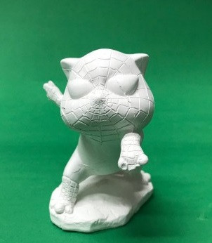 Гіпсові фігурки для розфарбовування КОТ-ПАУК СПК-87 висота 8.7 см