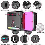 Led-світильник, накамерне світло W64 RGB, фото 2