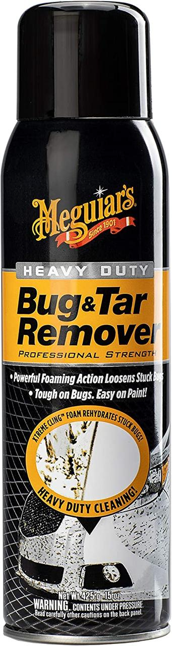 Пінний очищувач кузова від комах і смол Meguiar's G180515 Heavy Duty Bug & Tar Remover, 425 г