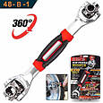 Універсальний ключ 48 в 1 Universal Tiger Wrench PRO 2428 new original Надміцний набір універсальних ключів MG-20, фото 10