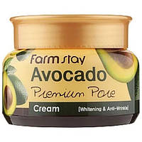 Осветвляющий лифтинг-крем для лица с экстрактом авокадо FarmStay Avocado premium Pore cream, 100 мл. 800