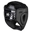 Боксерський шолом Phantom APEX Full Face Black (капа в подарунок), фото 4