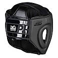 Боксерський шолом Phantom APEX Face Saver Black (капа в подарунок), фото 4