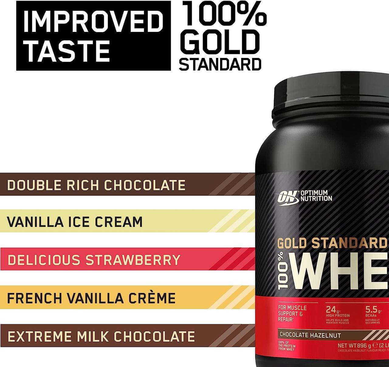 Купить Протеин Optimum Nutrition Gold Standard 100 Whey 908 g