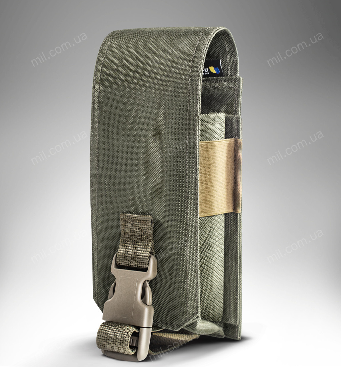 Підсумок тактичний / фастмаг під два магазини АК на фастексі U-WIN Cordura 500D (ranger green)