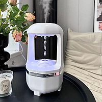 Мини юсб капельный увлажнитель воздуха Humidifier ultrasonic aroma для квартиры в детскую с подсветкой