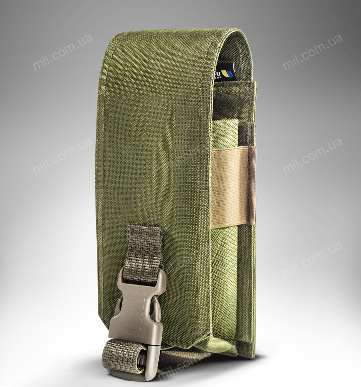 Підсумок тактичний / фастмаг під два магазини АК на фастексі U-WIN Cordura 1000D (olive)