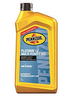 Трансмиссионное масло Pennzoil Platinum ATF LV MV Synthetic | 0.649 литра | 550041916