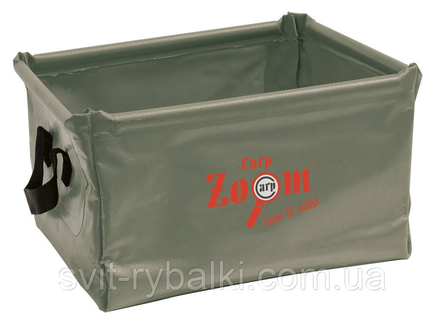 Відро Carp Zoom Foldable Square Bucket, 10л, фото 1
