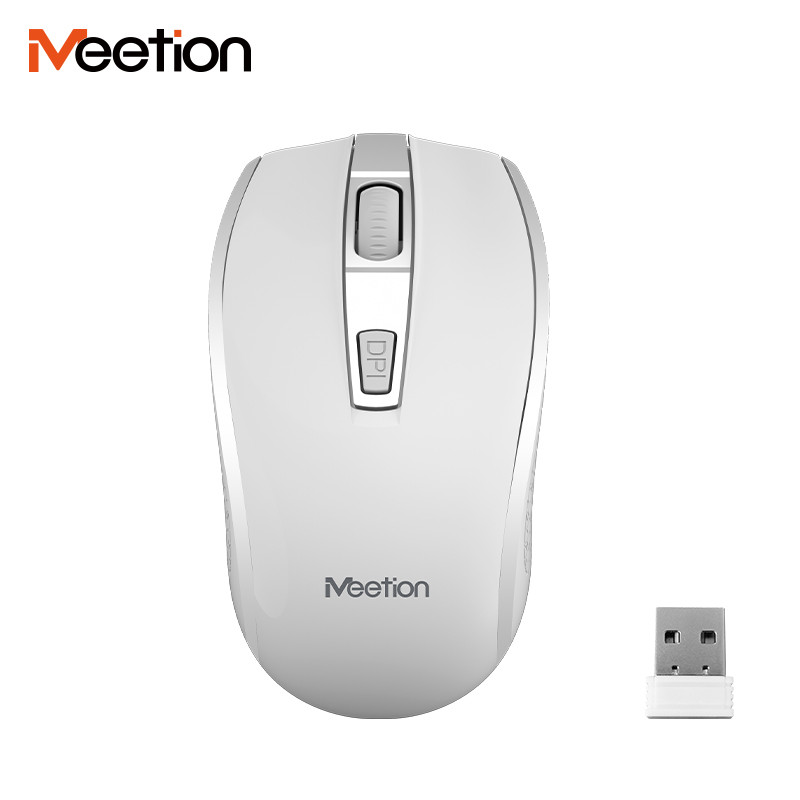 Миша комп'ютерна бездротова MEETION Wireless Mouse MT-R560, Сірий