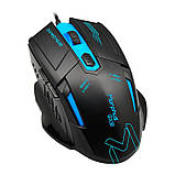 Ігрова миша Aikun Apparition Optical Gaming Mouse Backlight GX51, 1000-3200DPI, чорний, фото 6