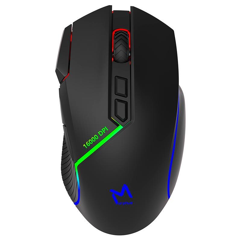 Ігрова комп'ютерна миша бездротова Aikun GX39WR 2.4Ghz, 16000DPI, 20h Wireless RGB-підсвітка black