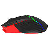Ігрова комп'ютерна миша бездротова Aikun GX39WR 2.4Ghz, 16000DPI, 20h Wireless RGB-підсвітка black, фото 7