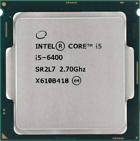 Процесор Intel Core i5-6400 2.7-3.3 GHz LGA1151 SR2L7 65W Intel HD Graphics 530 бв, фото 2