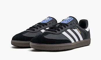 Кросівки Adidas Samba OG Black White Gum — B75807/BZ0058, фото 2