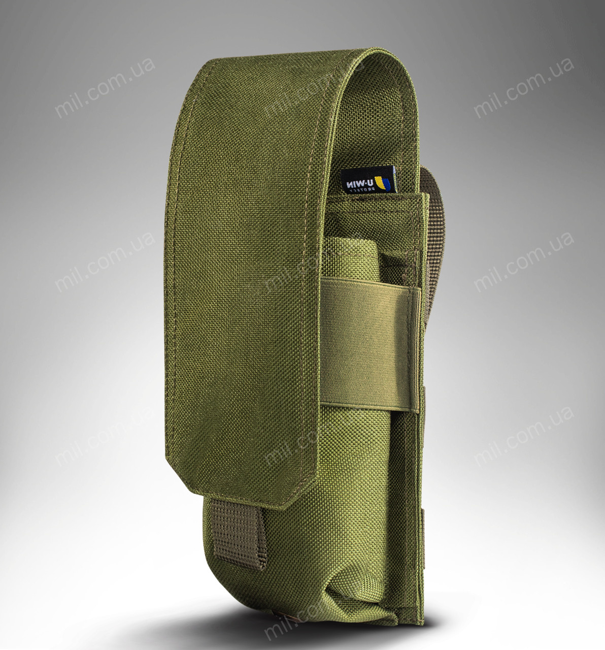 Підсумок тактичний / фастмаг під два магазини АК на липучці U-WIN Cordura 1000D (olive)