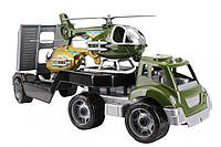 Детский набор Военная техника Милитари c вертолетам "Технок"