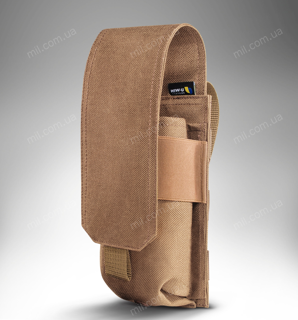 Підсумок тактичний / фастмаг під два магазини АК на липучці U-WIN Cordura 1000D (tan)