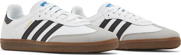 Кросівки Adidas Samba Vegan White Gum Homme — H01877, фото 4