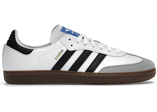 Кросівки Adidas Samba Vegan White Gum Homme — H01877, фото 1