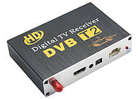 Автомобильный цифровой ТВ тюнер Digital TV Receiver / приставка для автомобиля T2 / цифровой ресивер