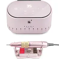 Фрезер для манікюру BUCOS Nail Drill X3 PRO LIGHT PINK (35000/65W) колір: рожевий