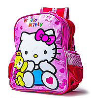 Детский дошкольный рюкзак Hello Kitty для девочек розовый