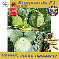 Капуста ультра раняя Вирджиния F1 (Spark seeds, США), проф.пакет 2500 семян