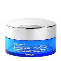 DEOPROCE Special Water Plus Cream увлажняющий крем для лица с коллагеном и гиалуроновой кислотой 100 г.