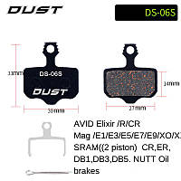 ТОРМОЗНЫЕ КОЛОДКИ DUST DS-06S Полуметалл