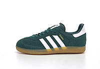 Мужские кроссовки Adidas Samba OG Collegiate Green Gum Grey Toe ID2054