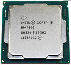 Процесор Intel Core i5-7600 3.5-4.1 GHz LGA1151 SR334 65W Intel HD Graphics 630 бв