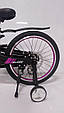 Дитячий велосипед MARS 2 Evolution легкий магнієвий-20 дюймів від 9 років Спиці Фіолетовий, фото 10