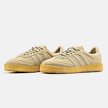 Чоловічі кросівки Adidas Samba Ronnie Fieg Clarks Beige Grey Gum 12671, фото 4