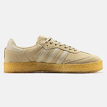 Чоловічі кросівки Adidas Samba Ronnie Fieg Clarks Beige Grey Gum 12671, фото 3