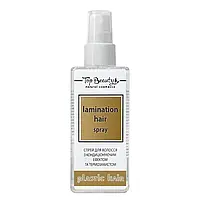 Ламинирующий спрей для волос с кондиционирующим эффектом и термозащитой Top Beauty Plastic Hair 125 мл
