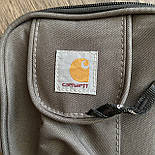 Сумка через плече Carhartt Wip Essentials Bag месенджер Кархарт текстильний чоловіча жіноча бананка сіра, фото 7