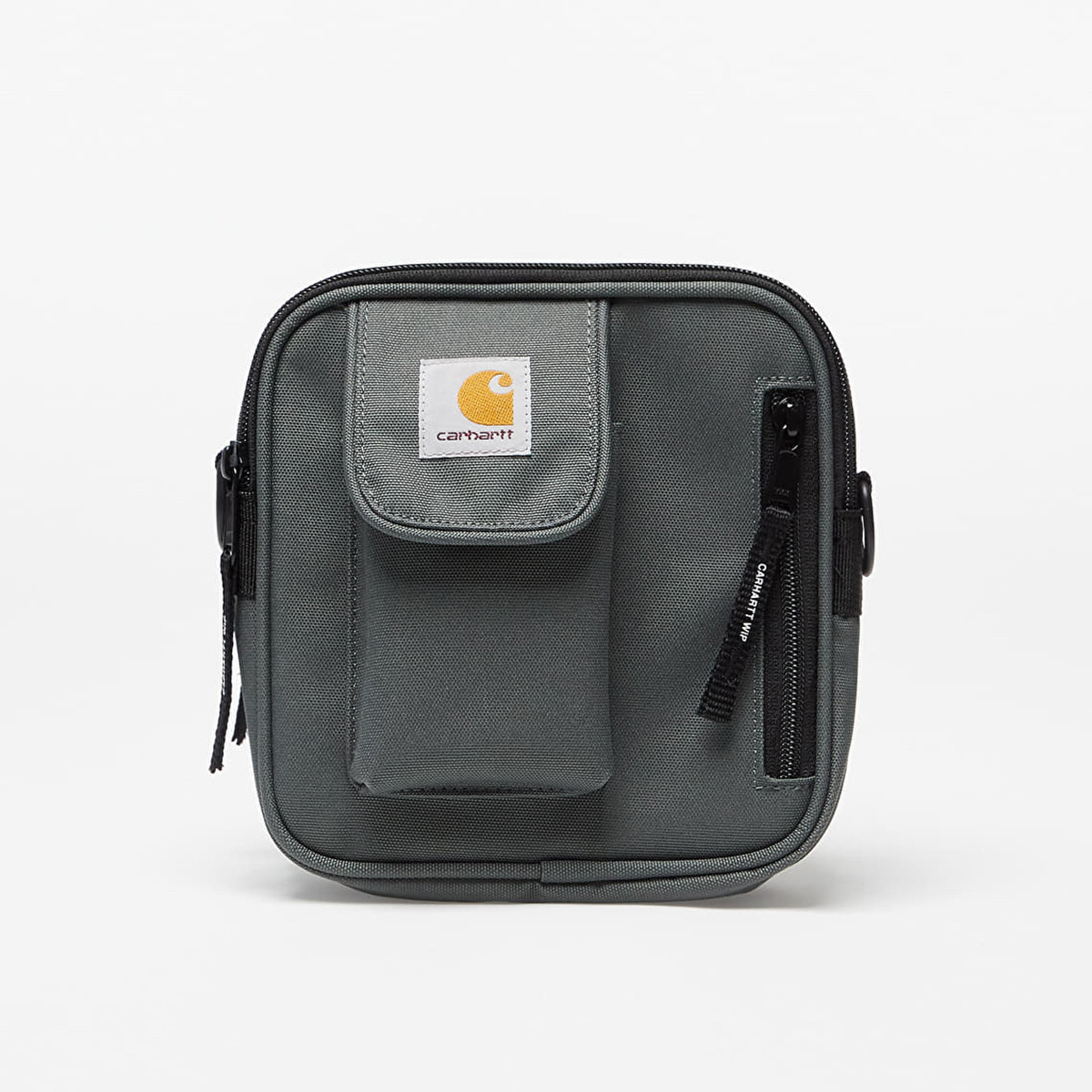 Сумка через плече Carhartt Wip Essentials Bag месенджер Кархарт текстильний чоловіча жіноча бананка сіра