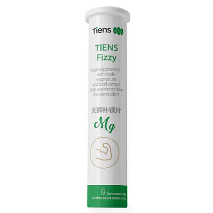 TIENS Fizzy Forte 70 г Магній в Аргініном (14 шипучих таблеток х 5 г). Тяжі, фото 1