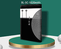Акумулятор Nokia BL-5C 300 mAh (маркування 1020 mAh)